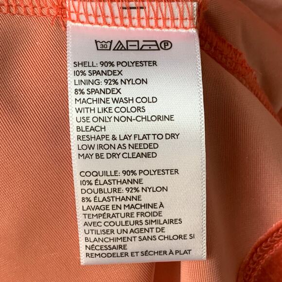 Silence & Noise Urban Outfitters Orange Velvet Romper Adjustable Straps Size XS - Picture 8 of 13